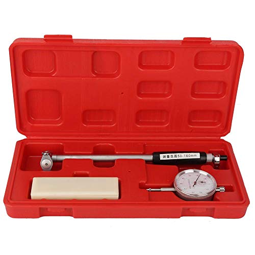 Hilitand Dial Bore Gauge Set Range 50-160mm 1.96-6.3 Inch Diameter Indicator Measuring Engine Cylinder Tool Kit with Case - Image 1