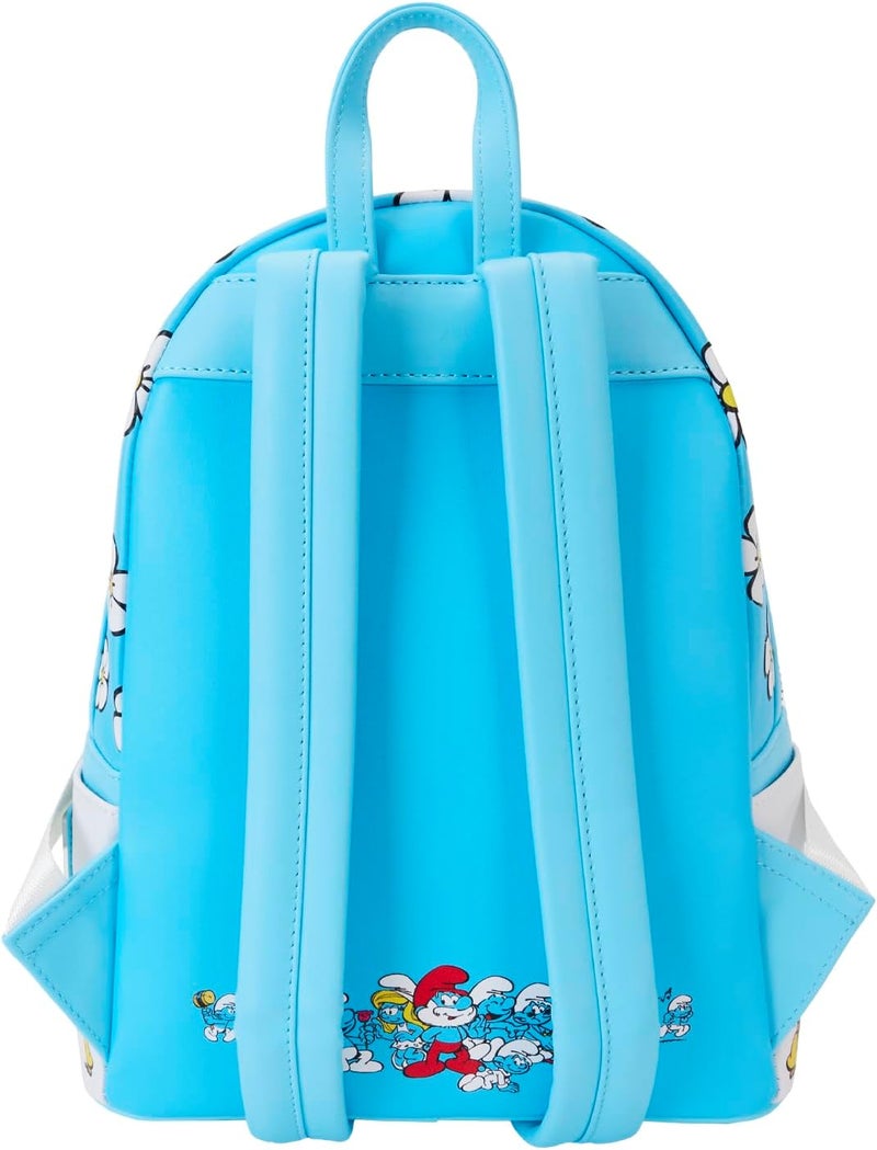 Loungefly حقيبة ظهر ميني لوانجفلاي لافيغ سمورف سمورفيت كوسبلاي - Image 4