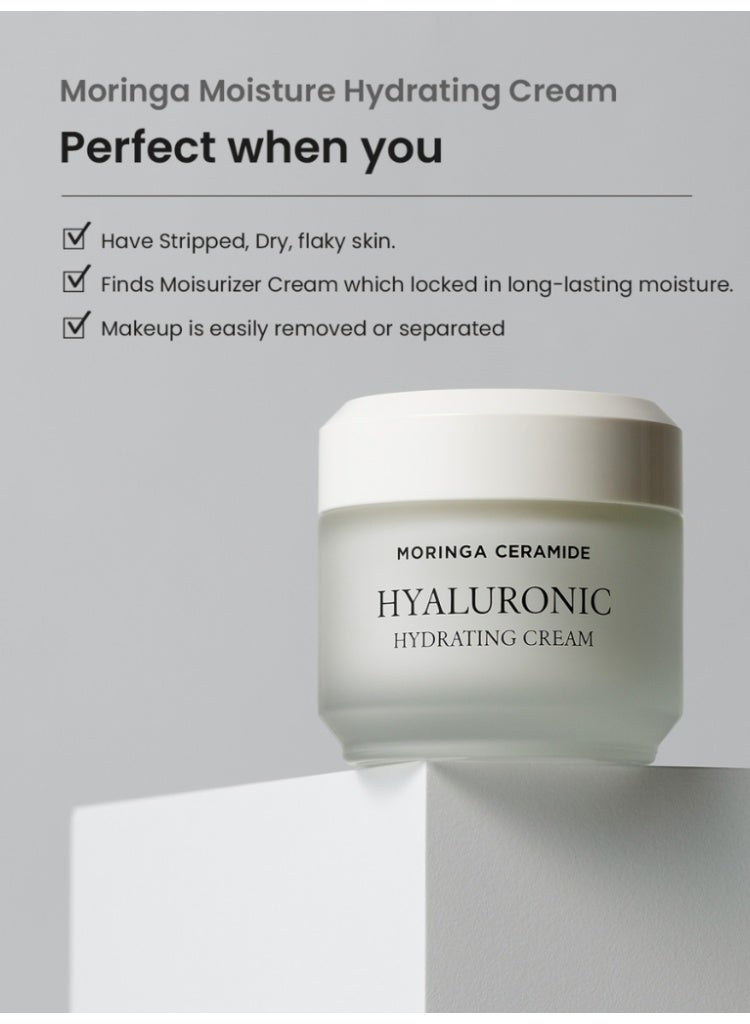 Heimish Dryness & Weak Skin Barrier Solution – Heimish Collagen Enriched Moisturizer, Hyaluronic Hydrating Cream & Hyaluronic Hydrating Watery Sunscreen SPF50+ Set for Deep Hydration & Daily Protection - Image 5