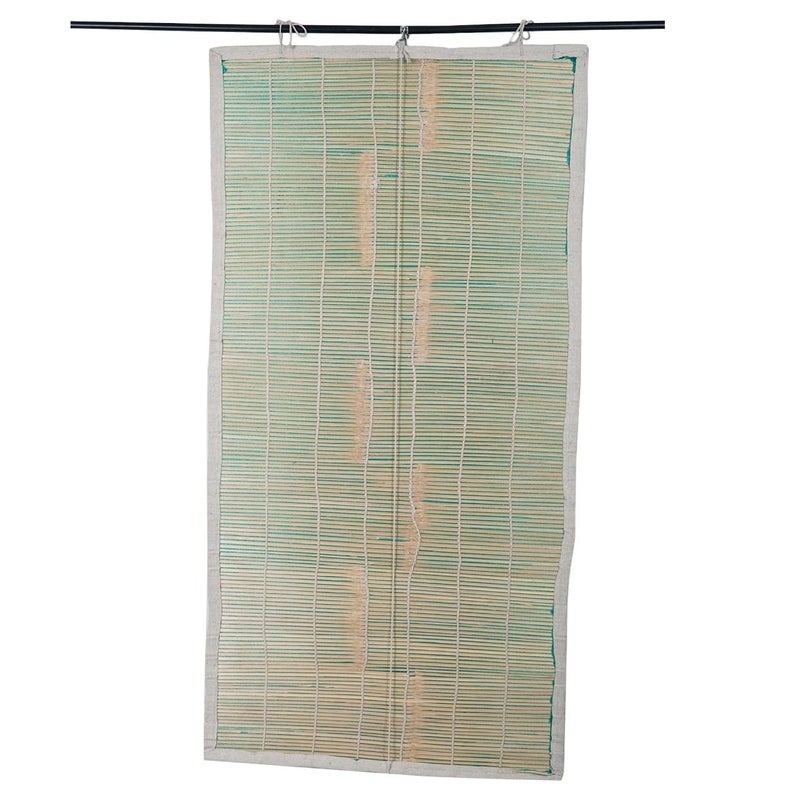 GOKOO GoKoo Natural Bamboo CurtainRollup Blinds for with Rain Sun Dust Privacy Cold Protection for WindowDoorBalcony with Green Net Pack of 1 3 x 8  - Image 5