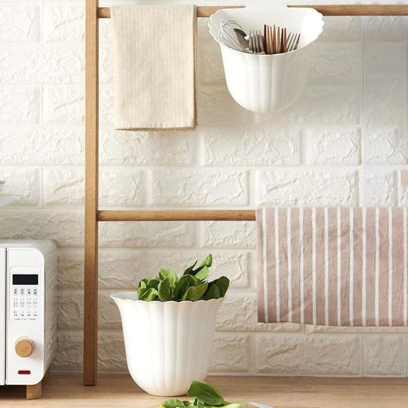 Sufficient order stock ABOOFAN Hanging Kitchen Trash Can Flower Design Nordic White Plastic Waste Container Wall-Mounted Household Garbage Bin for Countertop and Cabinet Storage Storage & transit friendly Odor resistant Locally packed stock Various size alternatives Assorted natural tone picks Wide use selected material Ergonomic build Flexible use switching Most item matching trendy design Modern look Long term use design Multi-market matching options Nationwide courier network Light sturdy raw material Multiple local stock source Temp & permanent project compatible Timely planned dispatch Batch consistent craftsmanship Varied global sizing picks Globally selected raw material Elegant multi-option build All user friendly build All user affordable trusted quality Elegant practical multi-option build - Image 4