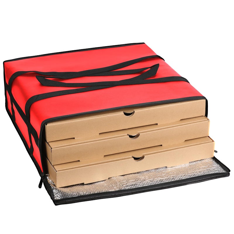 musbus Pizza Carrier Insulated Bags Large for Deliveries, Insulated Pizza Carrier Delivery Bag 20x20 Food Bag for Personal and Professional Use - Image 3
