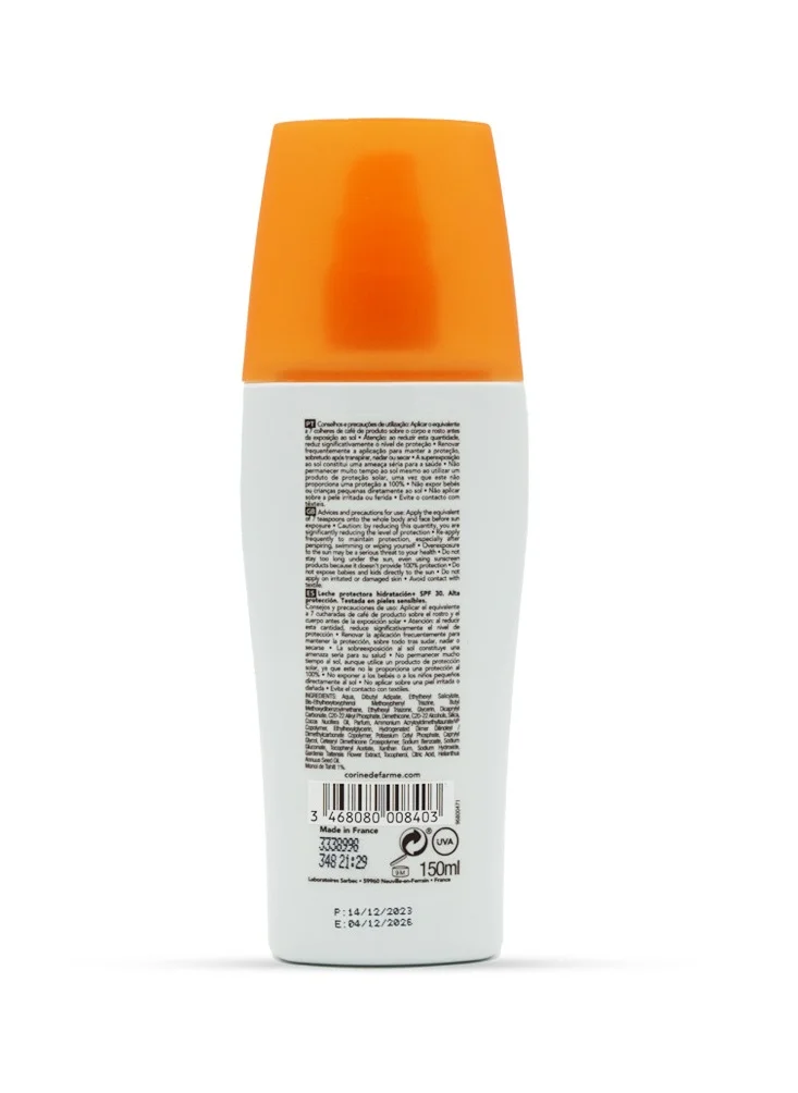 كورين دي فارم CDF-Protective Milk Moisturizing+ SPF 30 150ML