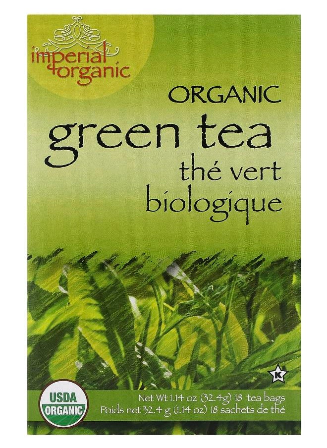 Imperial Organic Organic Green Tea 18 Tea Bags 1.14 oz (32.4 g) - pzsku/ZF148066874EA61FF18DCZ/45/_/1740571453/030aed14-1ef4-4996-bd04-e37bec9a9918