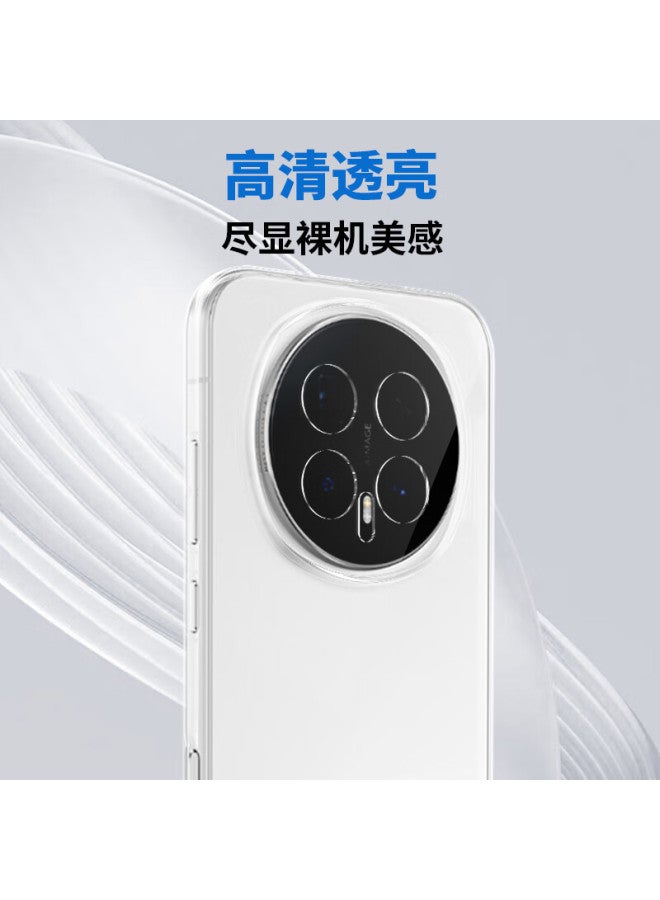 Smorss Honor Magic8 Phone Case Full Coverage Lens Protection Soft Transparent Anti-fingerprint Skin-friendly Slim Protective Cover