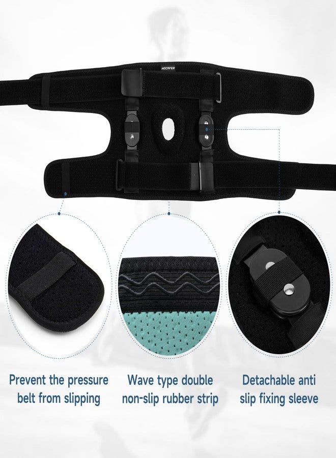 Hocafer Plus Size Knee Brace XL-8XL,Stable Support of The Decompression Knee, Effective Relief of ACL, Arthritis, Meniscus Tear, Adjustable Compression Band, Suitable for Men and Women (3XL-4XL) - Image 4