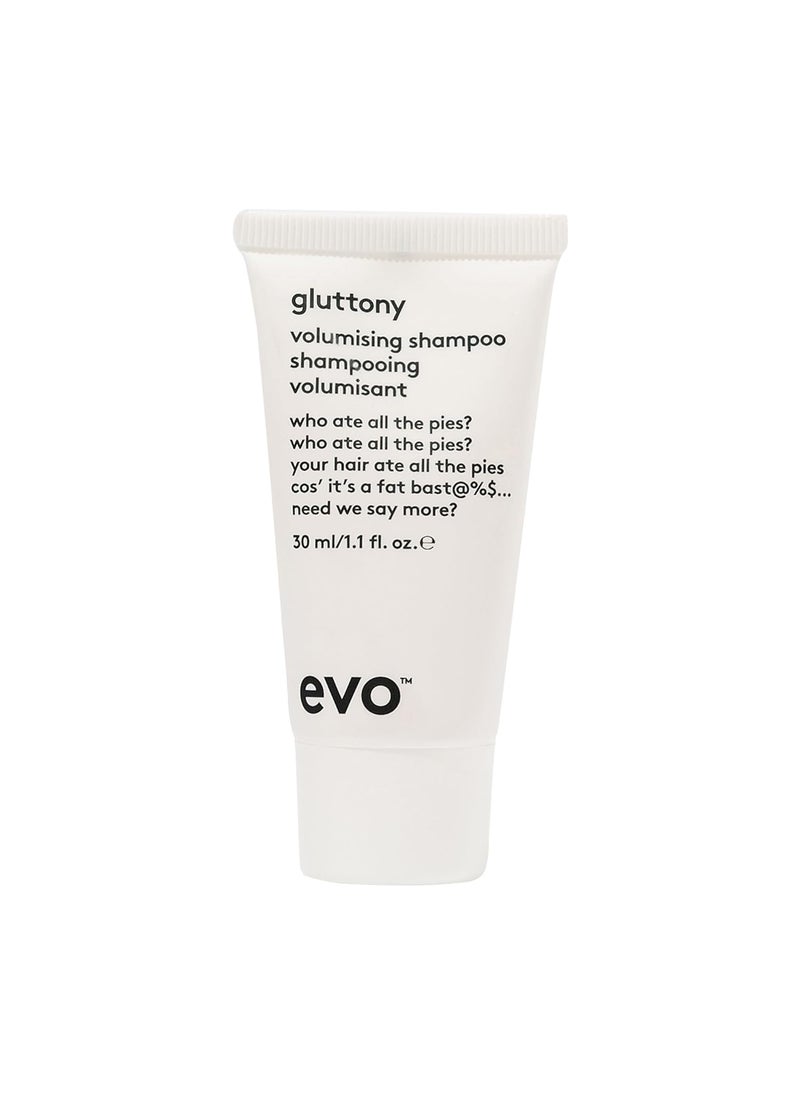 EVO EVO Gluttony Volumising Shampoo - Volumizing Shampoo For All Types Of Hair - Adds Lift, Body Shine, Strength & Elasticity 