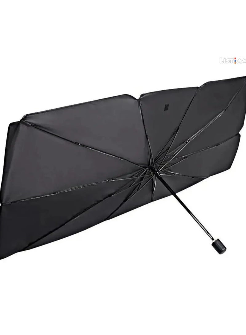 الذاكرة السريعة مظلة شمسية قابلة للطي لزجاج السيارة الأمامي - Image 3