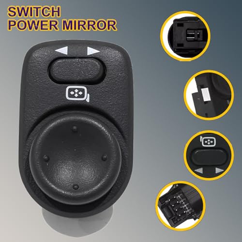 HOMEWITHU Power Mirror Switch Control Left Driver Side Door for Chevrolet Camaro 2010-2015 92225703 84545374 - Image 3