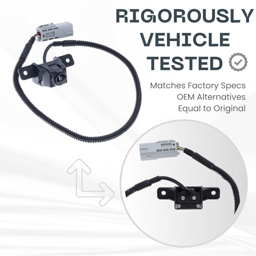AMAJY Backup Camera Replaces for 2011-2016 Buick Lacrosse Chevrolet Allure Malibu Volt OE Part # 22883286 20860481 22923842 - Image 4