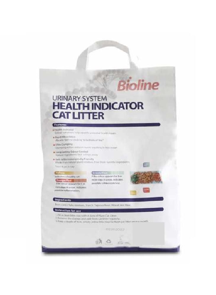 Bioline قمامة قطط مؤشر صحة الجهاز البولي 6 لتر متعددة الألوان - Image 3