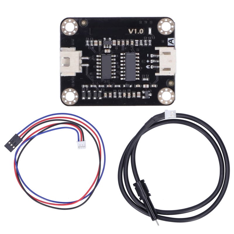 Analog Tds Sensor 0~1000Ppm 0~2.3V Analog Signal Output Waterproof Probe - Easy Plug And Play No Welding Required Tds Sensor Module For Hydroponics Monitoring Aquarium Water Testing Industrial Water M - Image 1
