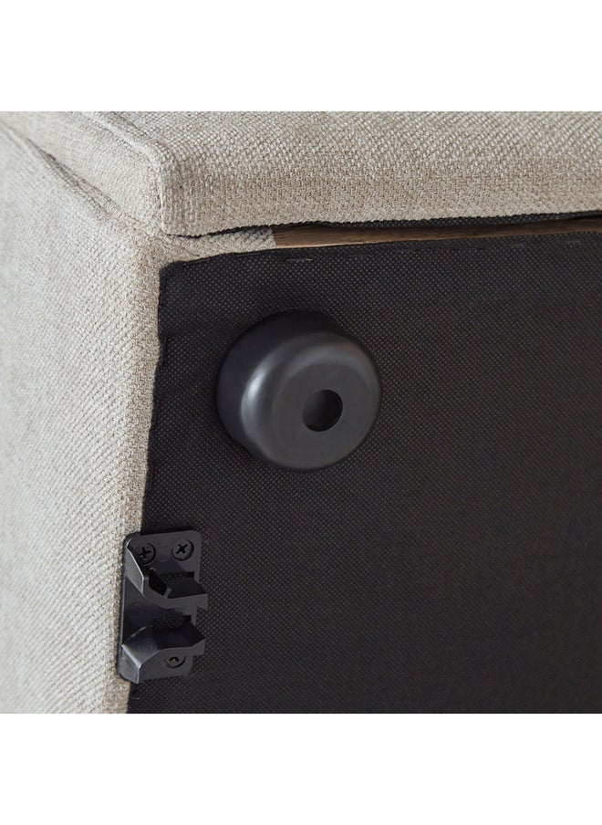 Imodular Fabric Console With Drawer 38 x 60 x 102 cm