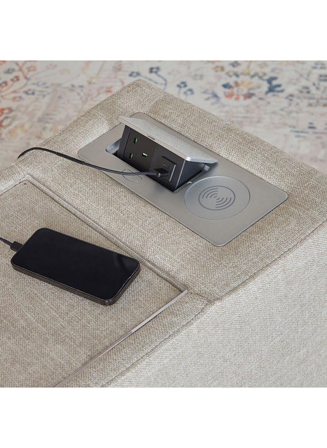 Imodular Fabric Console With Drawer 38 x 60 x 102 cm