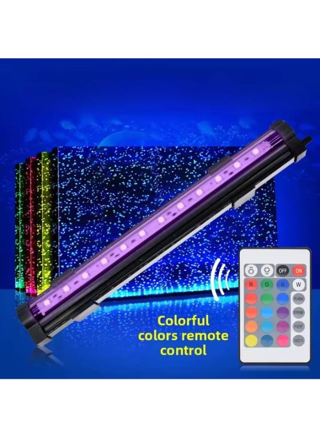 مصباح فقاعات LED متغير اللون يعمل بجهاز تحكم عن بعد لحوض السمك (DB-20 / DB-30) - Image 3