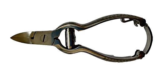 Brushman Professional Toe Nail Clipper for Ingrown or Thick Toenails, Heavy Duty Toenail Trimmer Nail Clipper Pedicure Tool (HP017) - Image 1