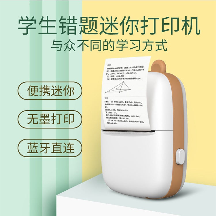 New A8A Flap Pocket Pants Text Picture Thermal Printer Mini Convenient Gift Mini Printing - Image 4