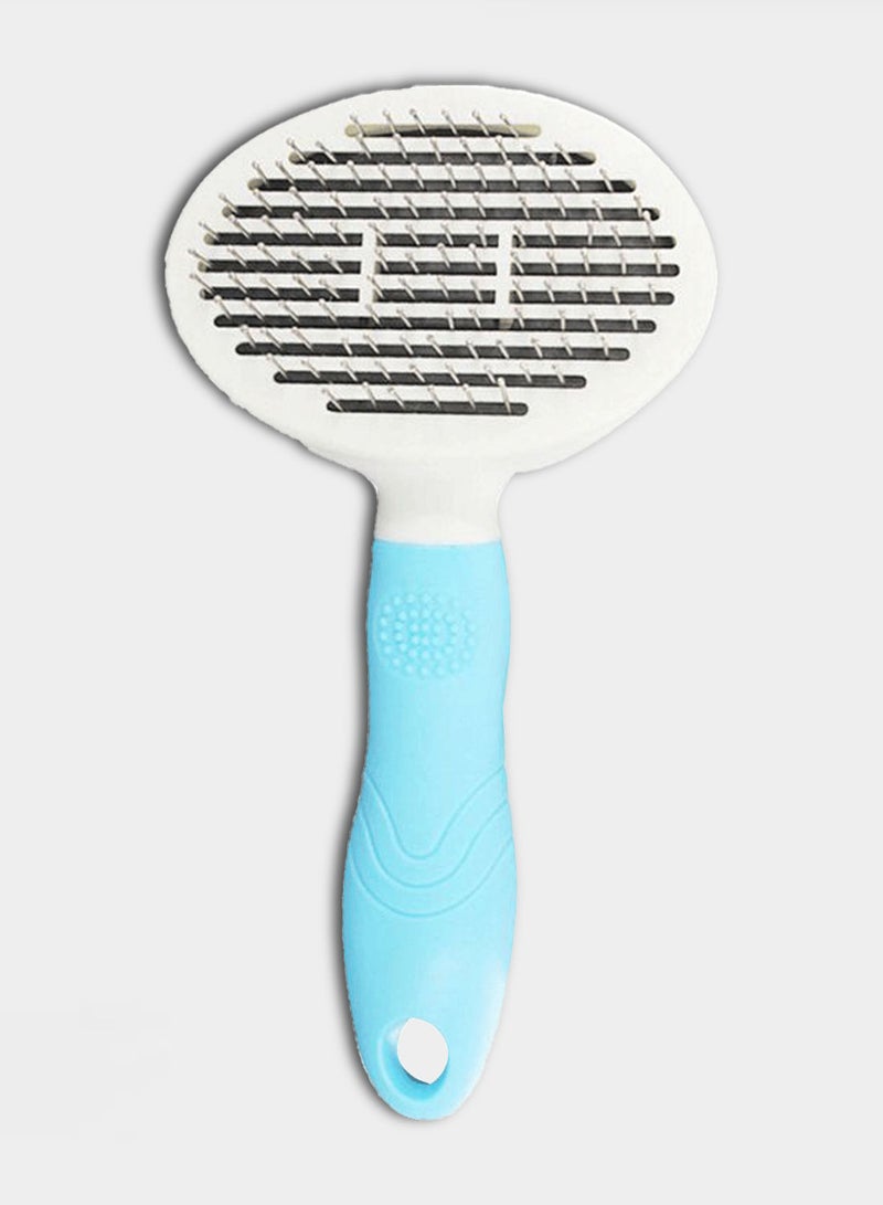 NIBEMINENT Deshedding Hair Remover Brush Tool Blue/White - Image 1