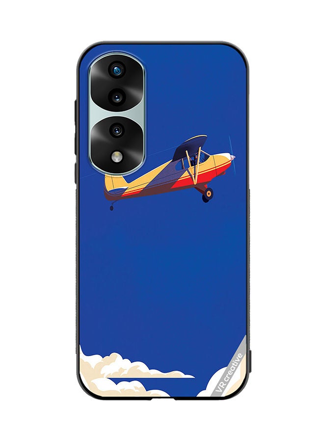 VR CREATIVE Protective Case Cover For Honor 70 Pro plus Airplane Design Multicolour - Image 1