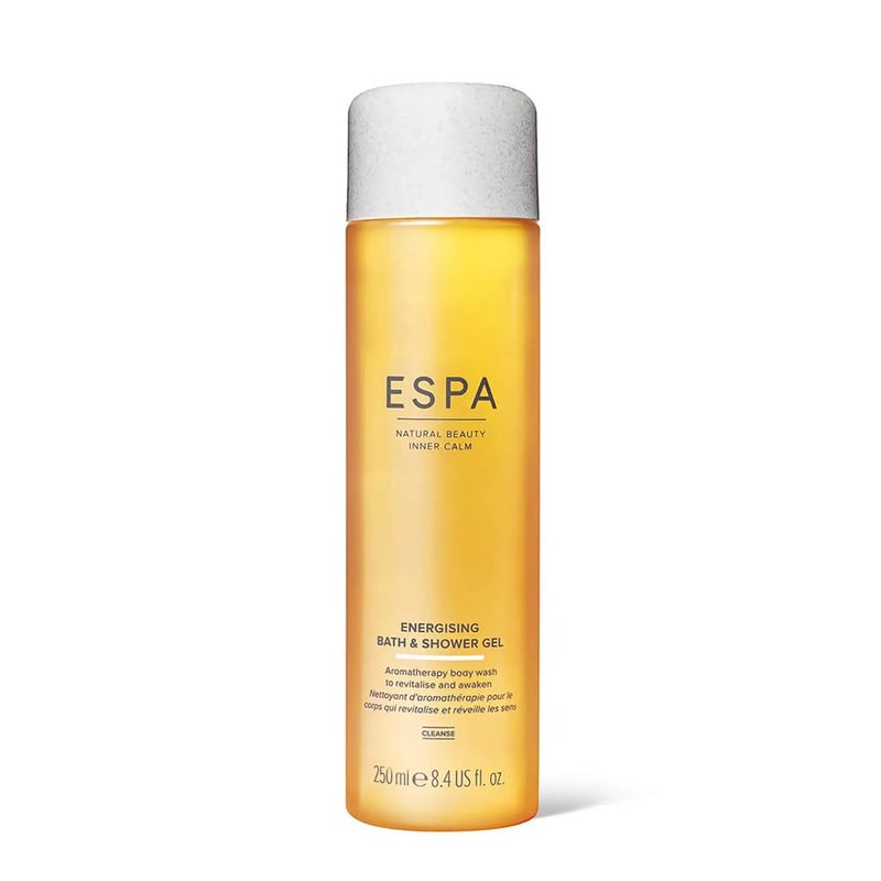 ESPA Energizing Bath Shower Gel 250ml Peppermint Eucalyptus Rosemary