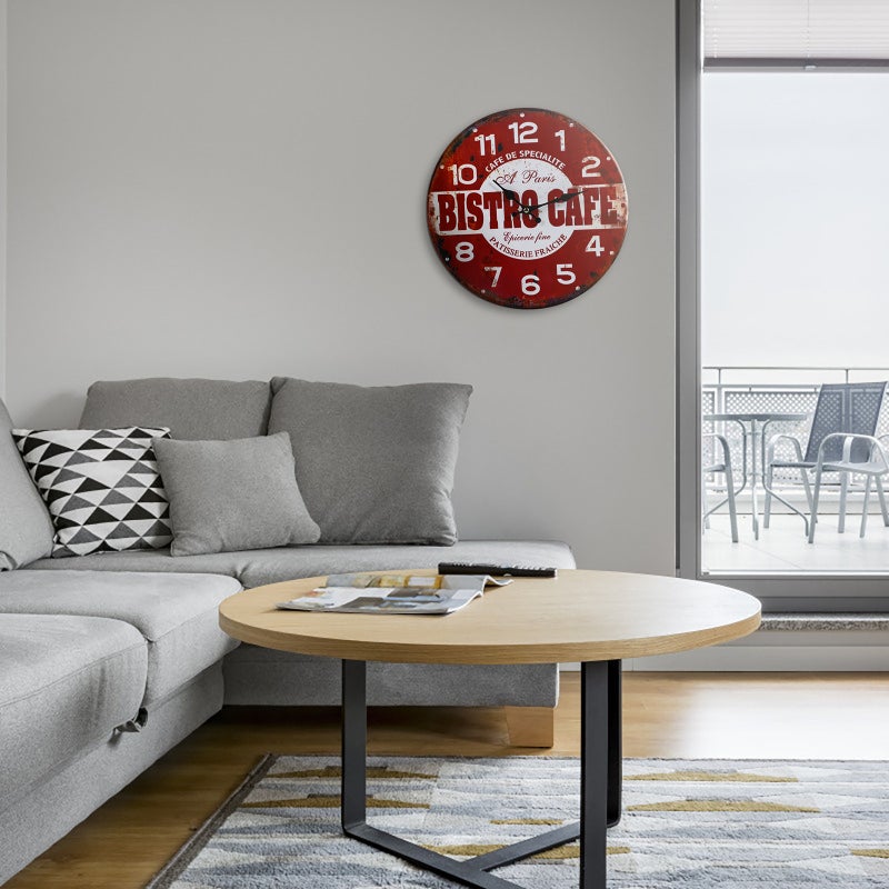 1pc Wall Clock Decoration Household Hanging Clock Clock - Image 3