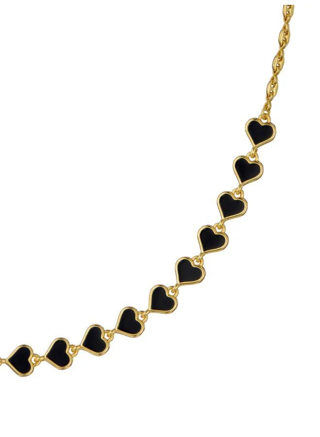 Ted Baker  Hazel Enamel Heart Chain Necklace for Women | Best Price UAE