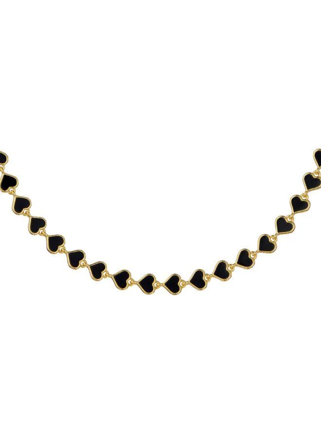 Ted Baker  Hazel Enamel Heart Chain Necklace for Women | Best Price UAE