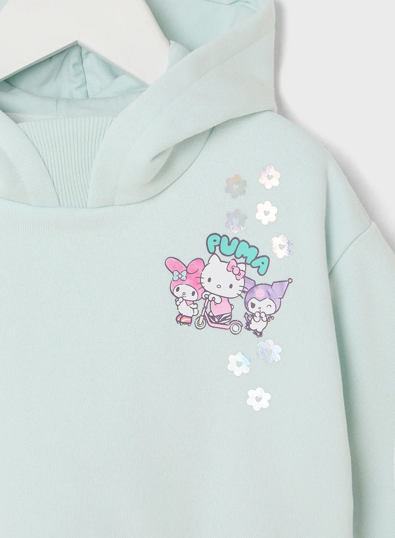 PUMA Kids Hello Kitty & Friends Relaxed Graphic Hoodie