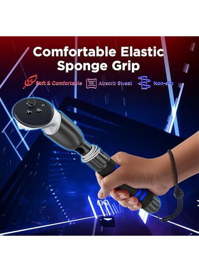VR Controller Attachments for Meta Quest 3, Oculus Quest 2, Quest Pro  Rift S - Extend Your Reach for Beat Saber and Gorilla Tag, Enhance VR Gaming Experience with Long Arms Grip Sticks - Image 5