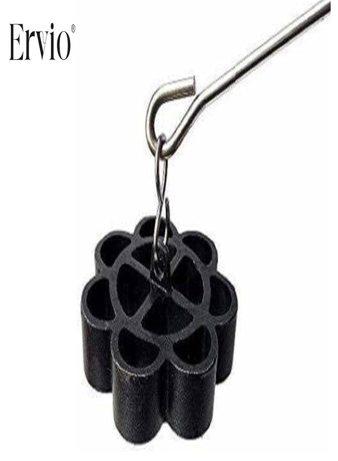 Ervio Non-Stick Achu Murukku Maker with Free Gavvalu Shells Tool | Rose Cookie Achappam Gulabi Puvvulu Mould for Indian Snacks | Daily Use Traditional Sweet Kitchen Tool - Image 2