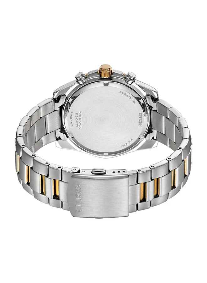 CITIZEN Men's Analog Tonneau Shape Stainless Steel Wrist Watch AN8204-59X - 46.4 Mm
