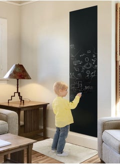 Arabest Magnetic Chalkboard Contact Paper, 45X120cm Self Adhesive Magnetic Wall Board Sticker, Reusable Erasable Wallpaper for Kids Toddlers Playroom  - Image 3