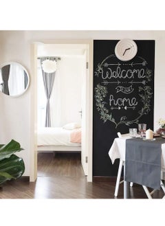 Arabest Magnetic Chalkboard Contact Paper, 45X120cm Self Adhesive Magnetic Wall Board Sticker, Reusable Erasable Wallpaper for Kids Toddlers Playroom  - Image 4