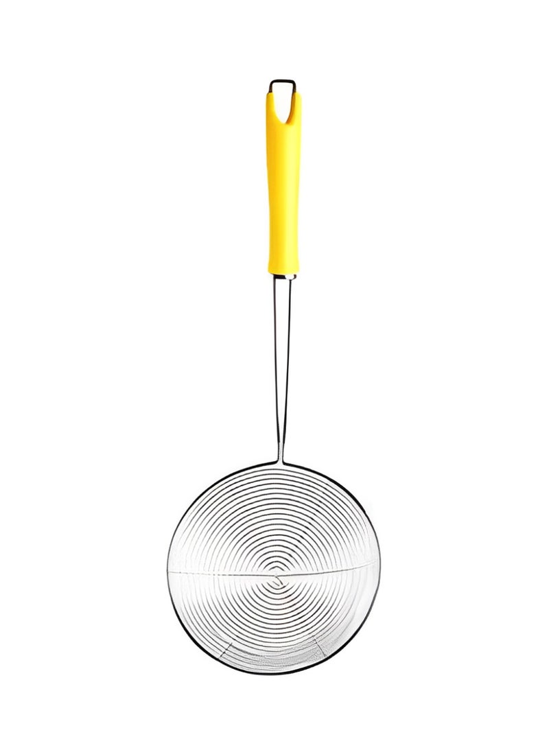 CLASSYTOUCH - Spider Net Oil Fry Strainer Yellow/Silver - Image 1