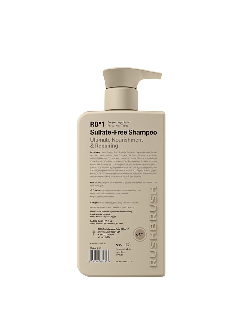 راش براش شامبو RB°1 الخالي من السلفات - 400ml  - Image 2
