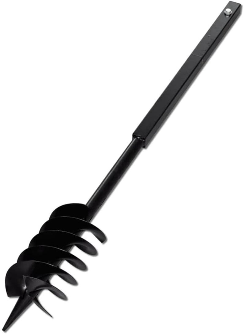 GGOOT Hardware,Tools,Drills,Augers-home-Ground Drill with Handle 150 mm with Extension Tube 9 m Steel - Image 3