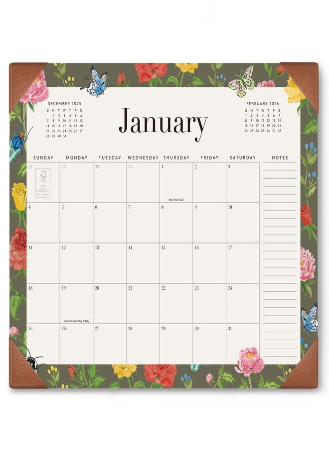 Jotsome Desk Calendar 2025-2026 (Jan 2026-Jun 2027, 21''x16.5'') - Image 1