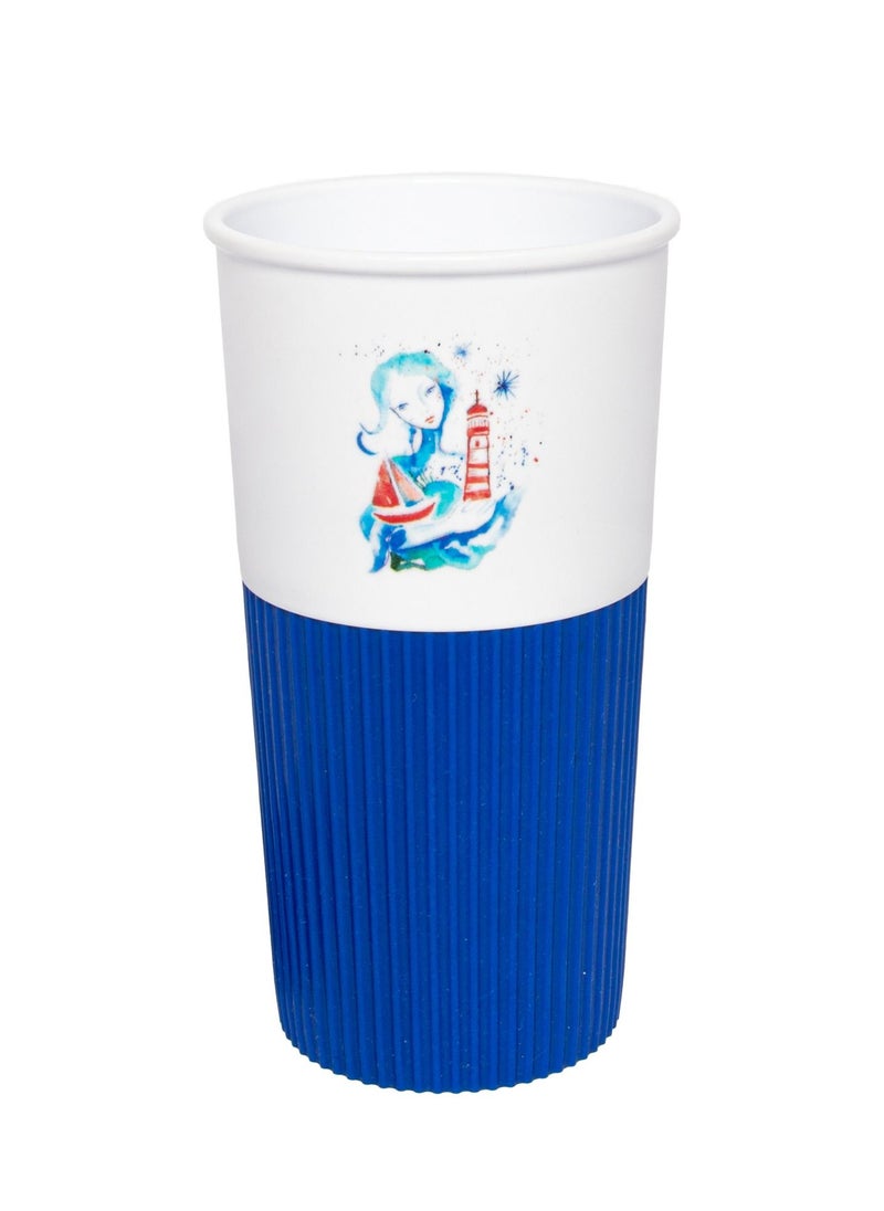 Anemoss - Coffee Tea Mug Blue Colour Special Design - Image 1