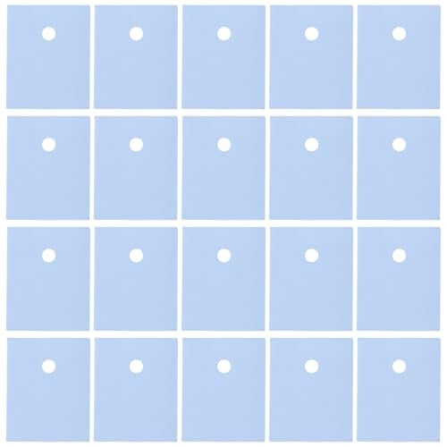 SING F LTD 100pcs Silicone Insulation Pads 20x25mm for TO3P TO247 Transistors Electrical Isolation Heatsink Protection - Image 1
