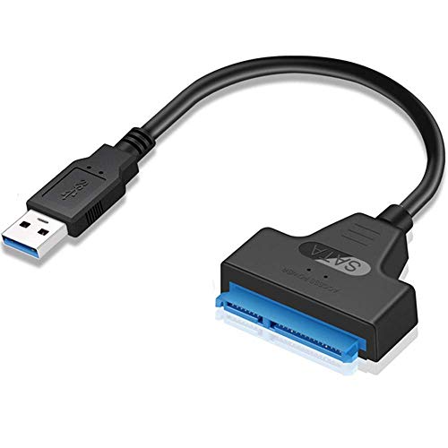 Swiztek USB 3.0 to SATA Adapter Cable for 2.5-Inch SSD & HDD – High-Speed SATA III to USB 3.0 Converter for External Hard Drive, Laptop, PC, and Data Transfer – Plug & Play, No External Power Required - Image 1