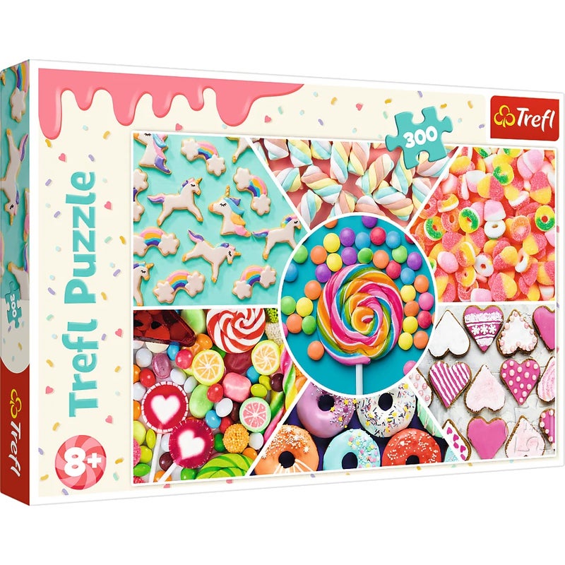 Trefl - The Sweets Puzzle 300 Pieces - 23004 - Image 1