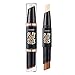 ETUDE Play 101 Stick Contour Duo  Original  Creamy Shading and Highlighter Duo for Easy Contouring Makeup Kbeauty Korean Makeup - Image 2