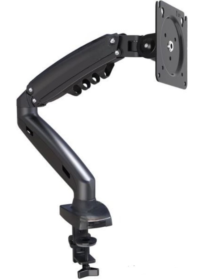 حامل شاشة كمبيوتر قابل للتعديل – ذراع مفصلي مريح لشاشات من 17 إلى 30 بوصة بدوران 360 درجة - Image 2