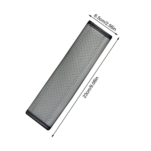 BAGILO Car Seat Belt Shoulder Pad Cover Car Safety Belt Pad (Grey) - Image 3
