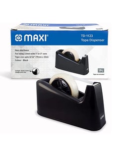 Maxi Tape Dispenser Small Core Black 