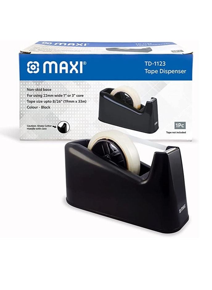 Maxi - Tape Dispenser Small Core Black - Image 1
