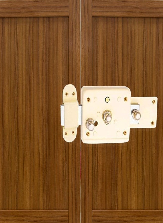 OnePro Pin Cylinder Inter Lock | Living Room Door Heavy Duty 3 Turn Main Door Lock with 3 Normal Brass Keys High-Security | Office Door | Bed Room | Tamper-Proof, Durable & Weather Resistant - Image 2