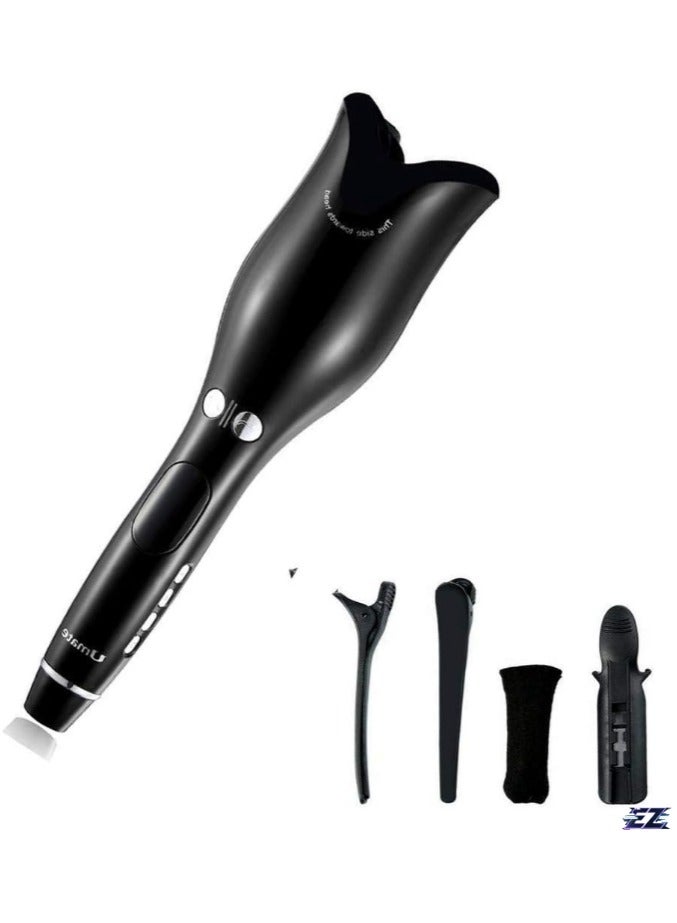 ELTRAZONE Air Spin N Curl Hair Curler – Automatic Rotating Ceramic Electric Hair Curling Iron for Beach Waves, Blue with Box (From the United States) - Image 1