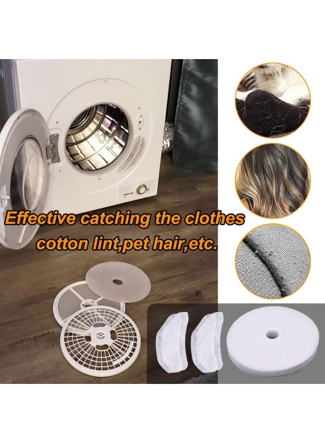 20 PCS Dryer Exhaust- Lint Filter Cloth Dryer Replacement Replacement for Dryers - Includes 16 Exhaust & 4 Air Intake  - Image 5