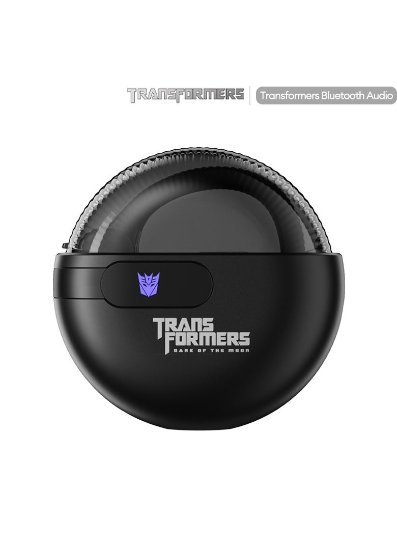 TRANSFORMERS Transformers TF-T09 TWS Wireless Headphones Bluetooth 5.3 Black Game Sports  - Image 1